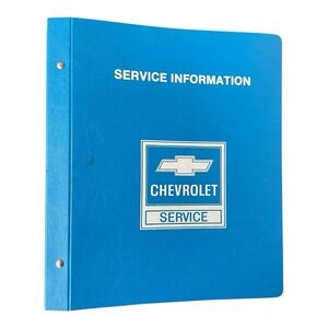 Nova Chevrolet 1985 GM Factory Service Manual